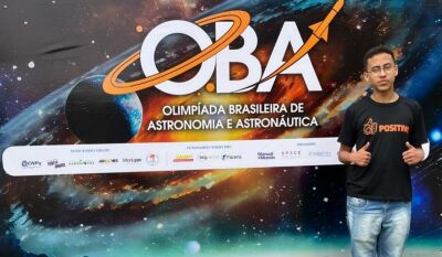Imagem da notícia Estudante de Cassilândia arrecada R$ 6,7 mil em vaquinha e vai para Olimpíadas de Astronomia no RJ